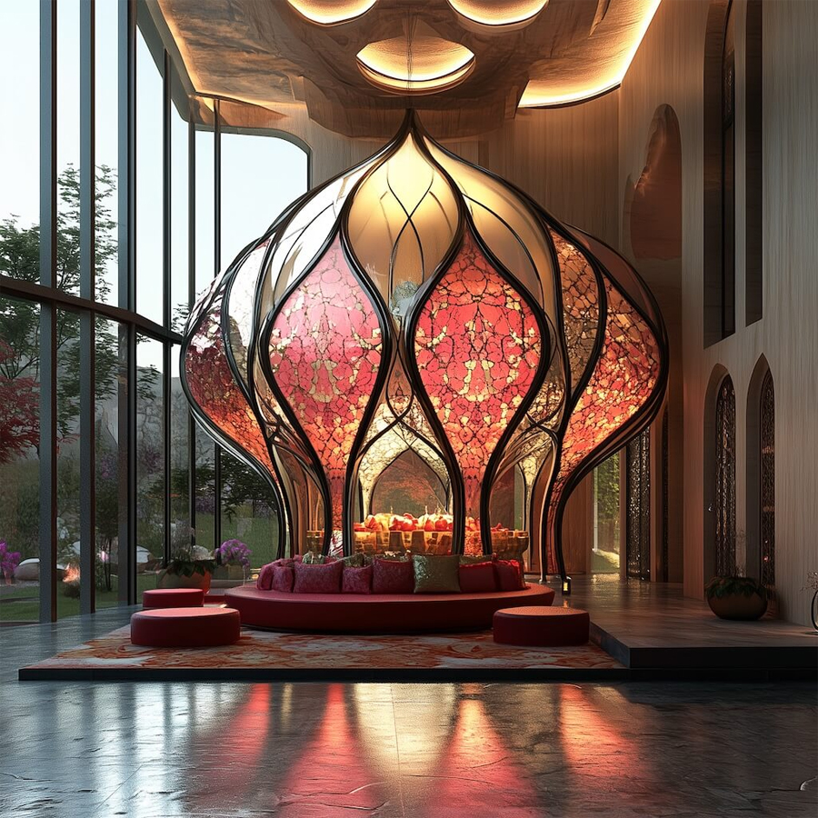 Yalda Night House by Sara Pourasadian