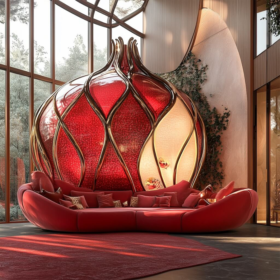 Yalda Night House by Sara Pourasadian