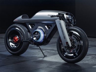 Porsche 911 Carrera Inspired Electric Café Racer Concept