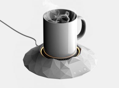 VOLCANO Cup Warmer Inspired by the Power of Nature