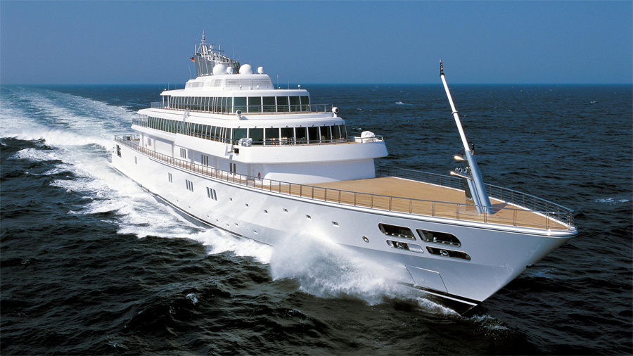 Rising Sun luxury yacht
